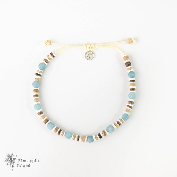 Manta Point Surfer Anklet, Beach Anklet by Pineapple Island