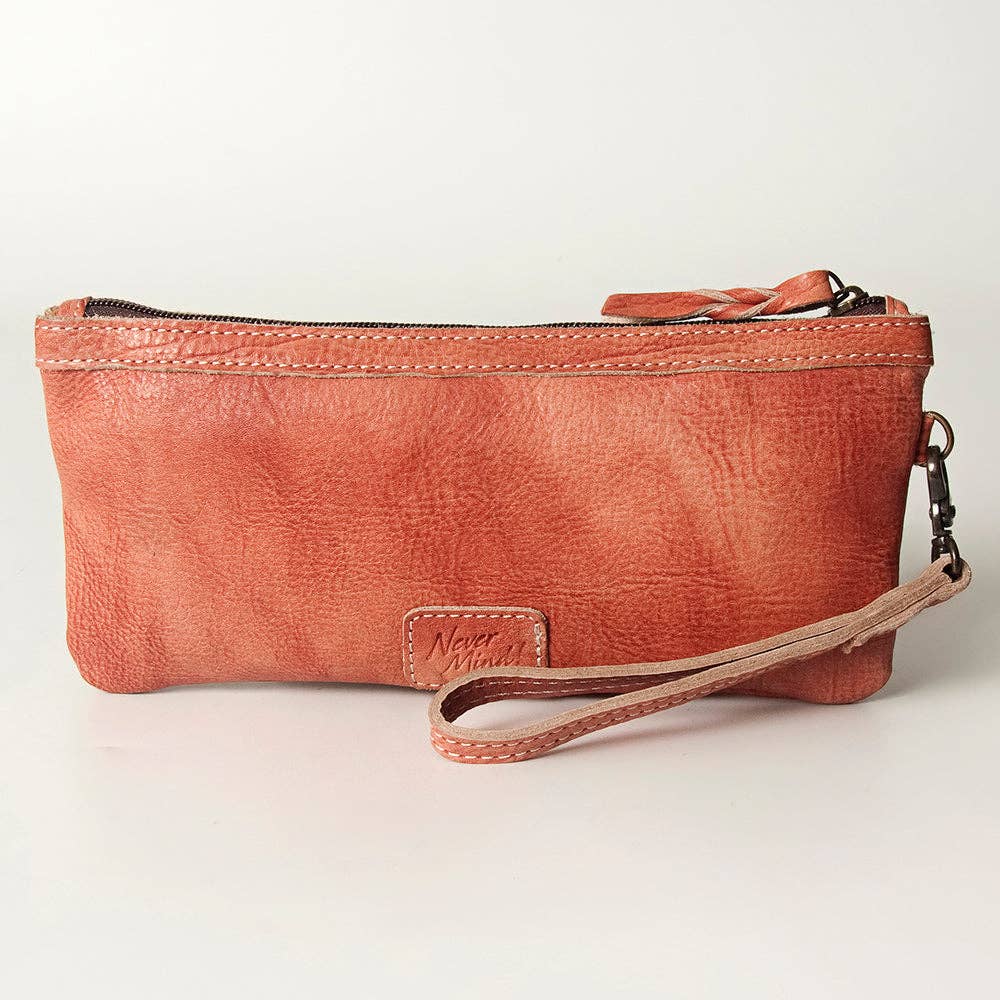 NMBG101 Wristlet Genuine Leather women bag western Bag