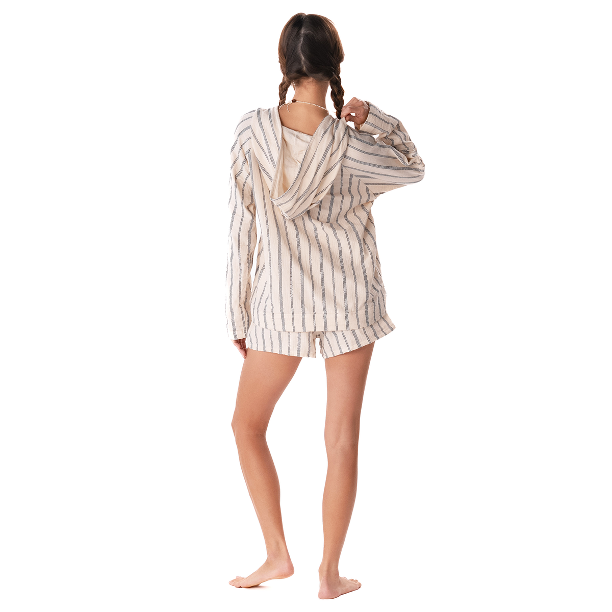 Sailor Stripe Baja Pullover