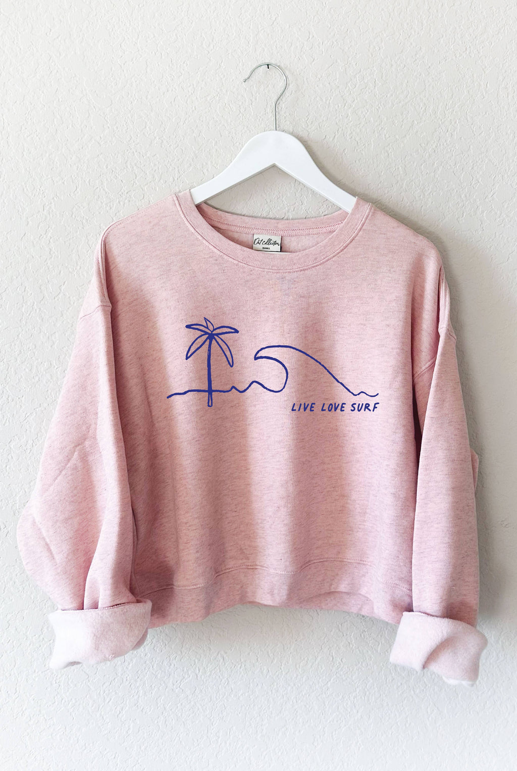 LIVE LOVE SURF Mid Graphic Sweatshirt