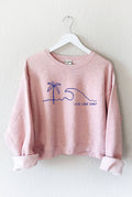LIVE LOVE SURF Mid Graphic Sweatshirt