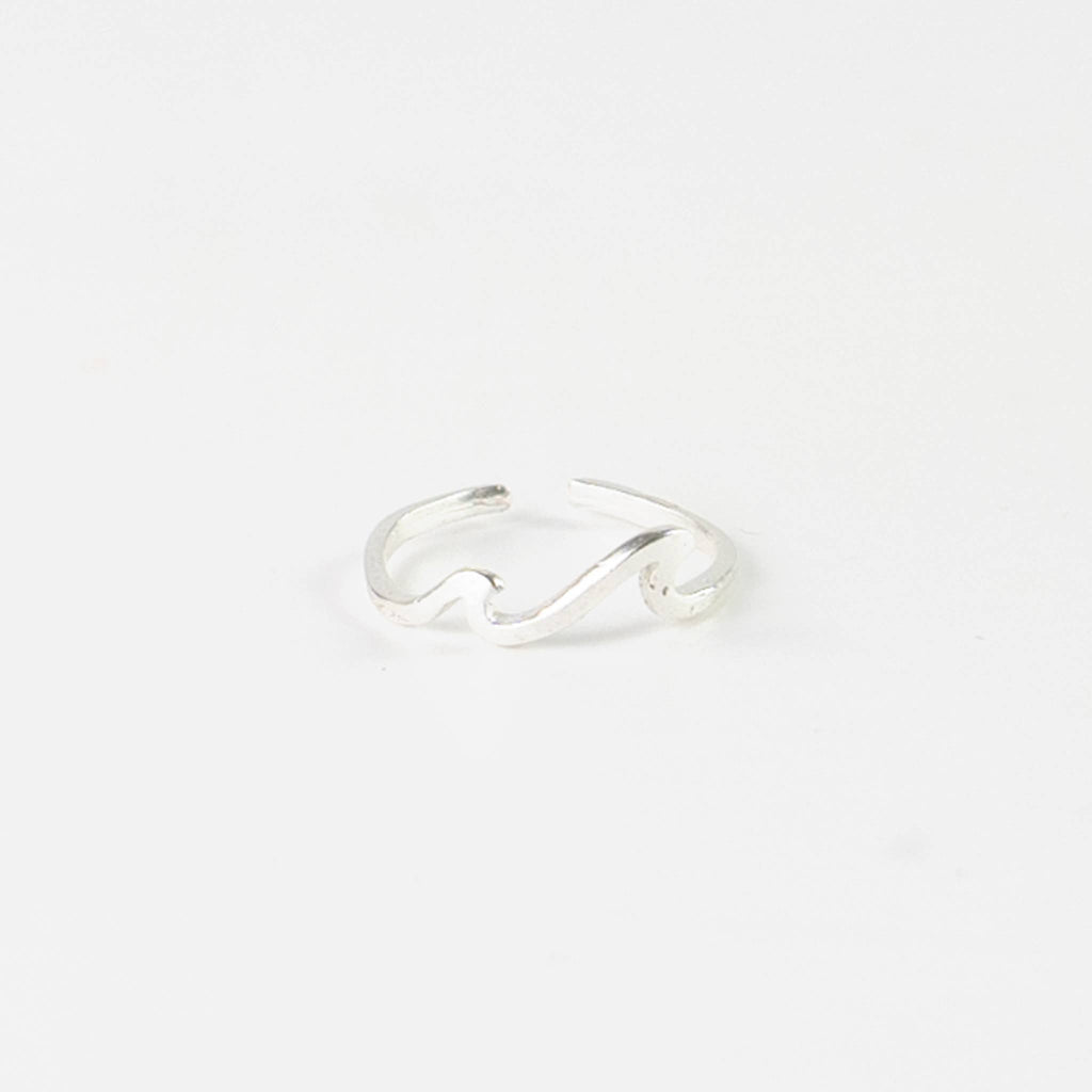 Surfer Girl Double Wave Ring