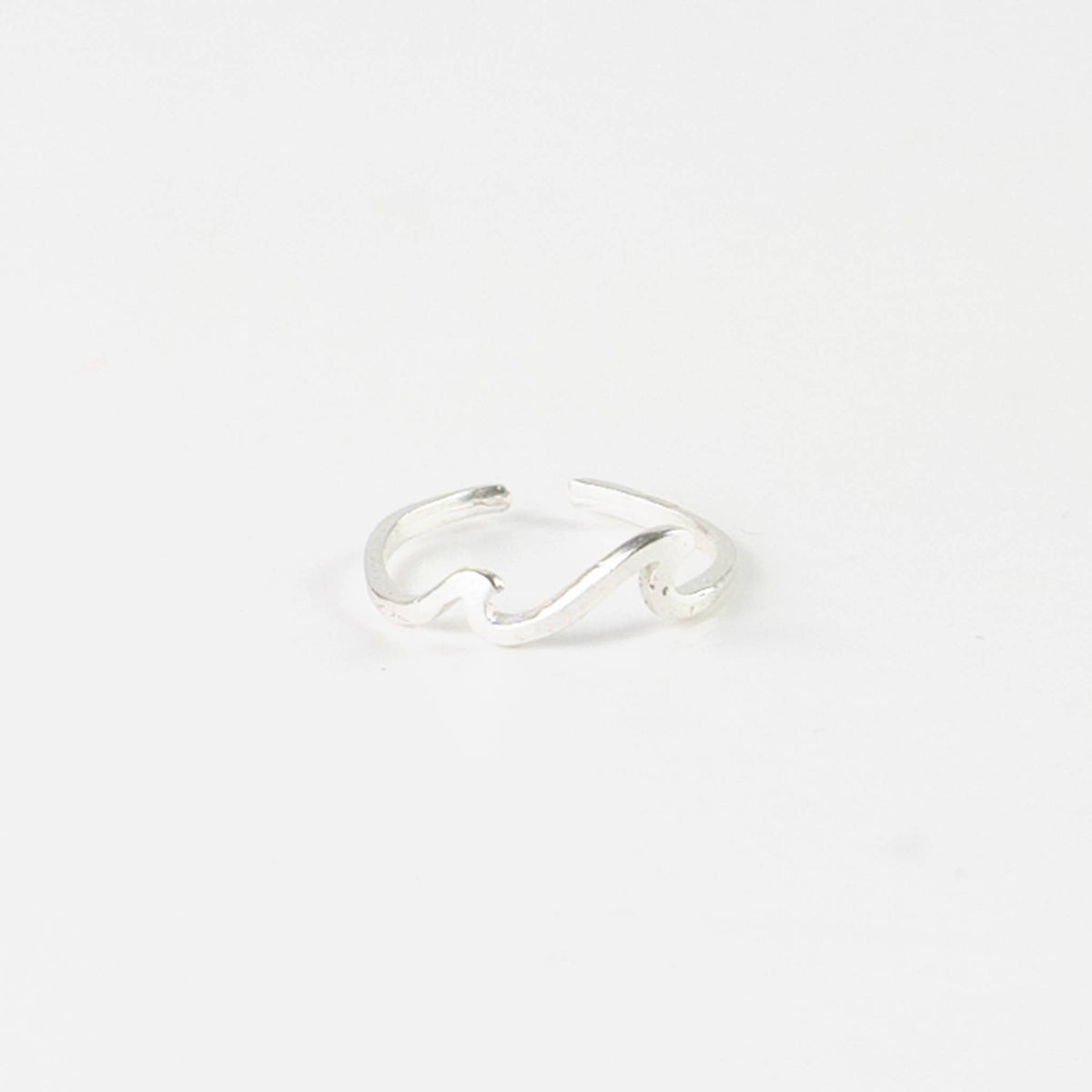 Surfer Girl Double Wave Ring