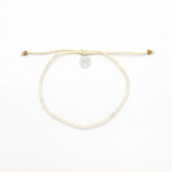 Ka'anapali Frosted Glass Beaded Bracelet by Pineapple Island