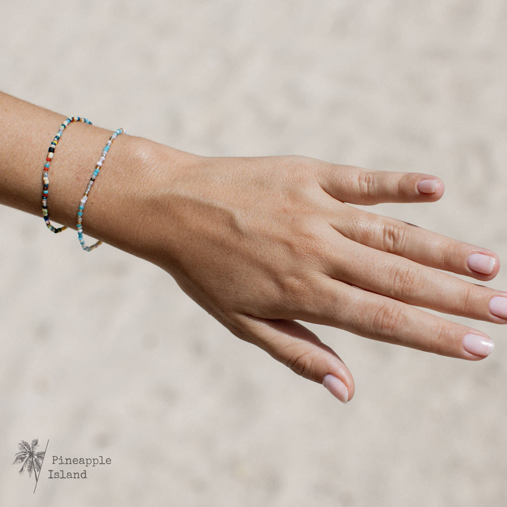 Alila Dainty Beaded Bracelet by Pineapple Island