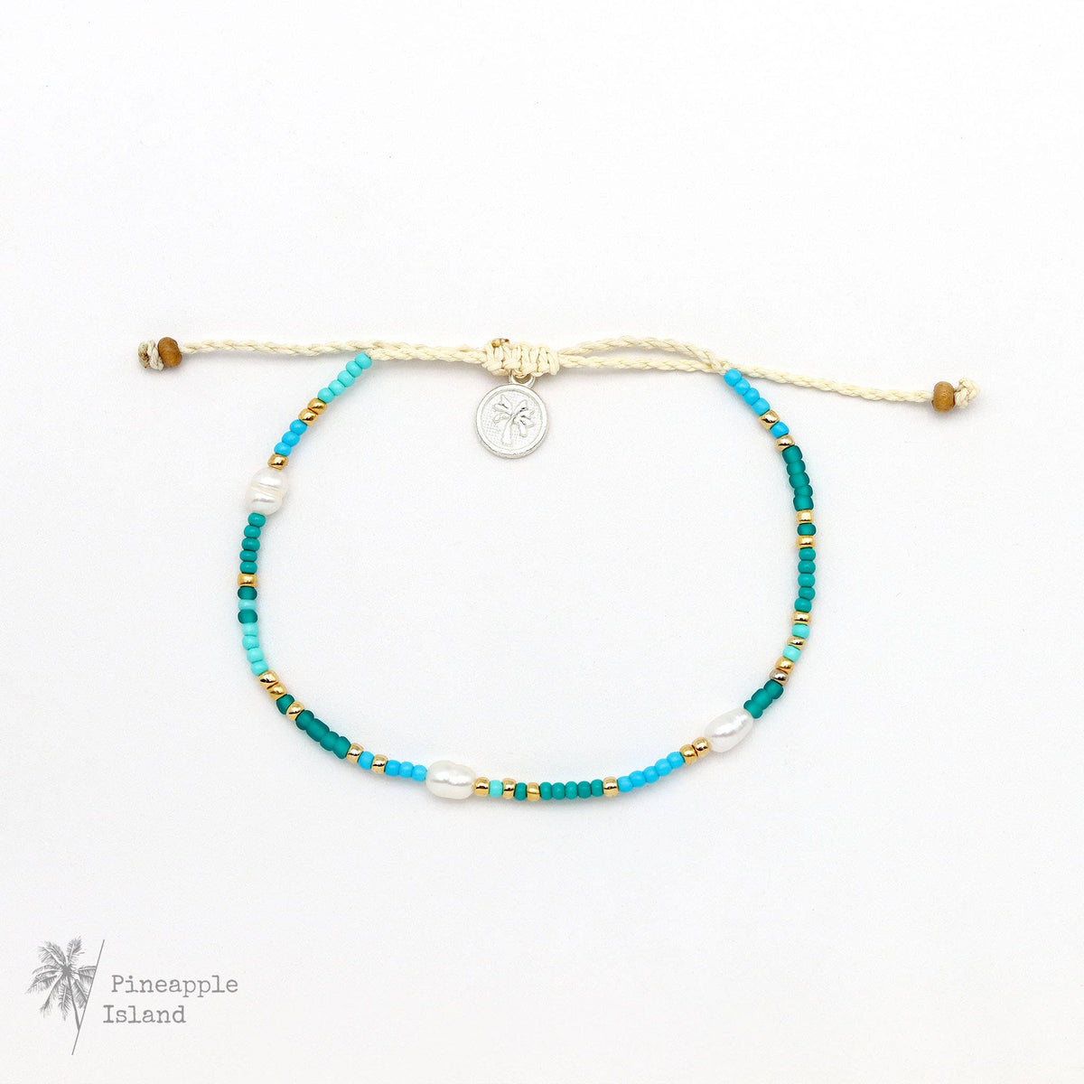Ombak Pearl Beaded Surf Bracelet by Pineapple Island, Giada Collection