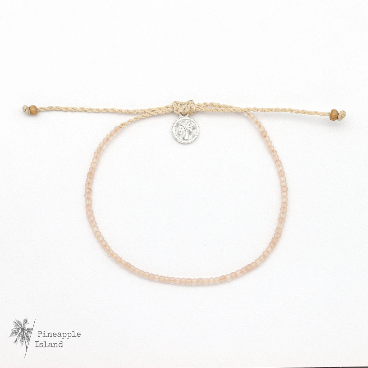 Ka'anapali Frosted Glass Beaded Bracelet by Pineapple Island