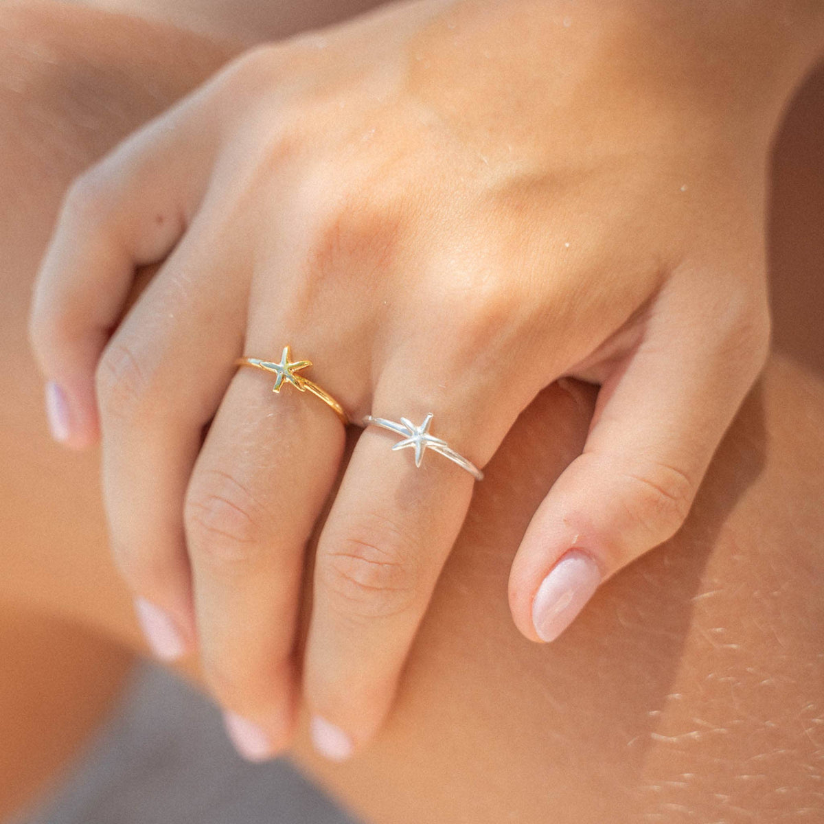 Siladen Starfish Adjustable Ring