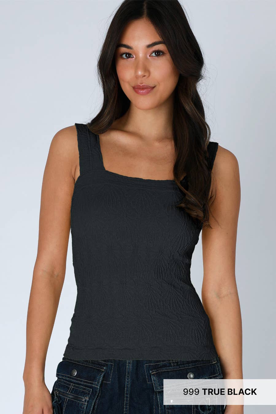 Lace Textured Square Top
