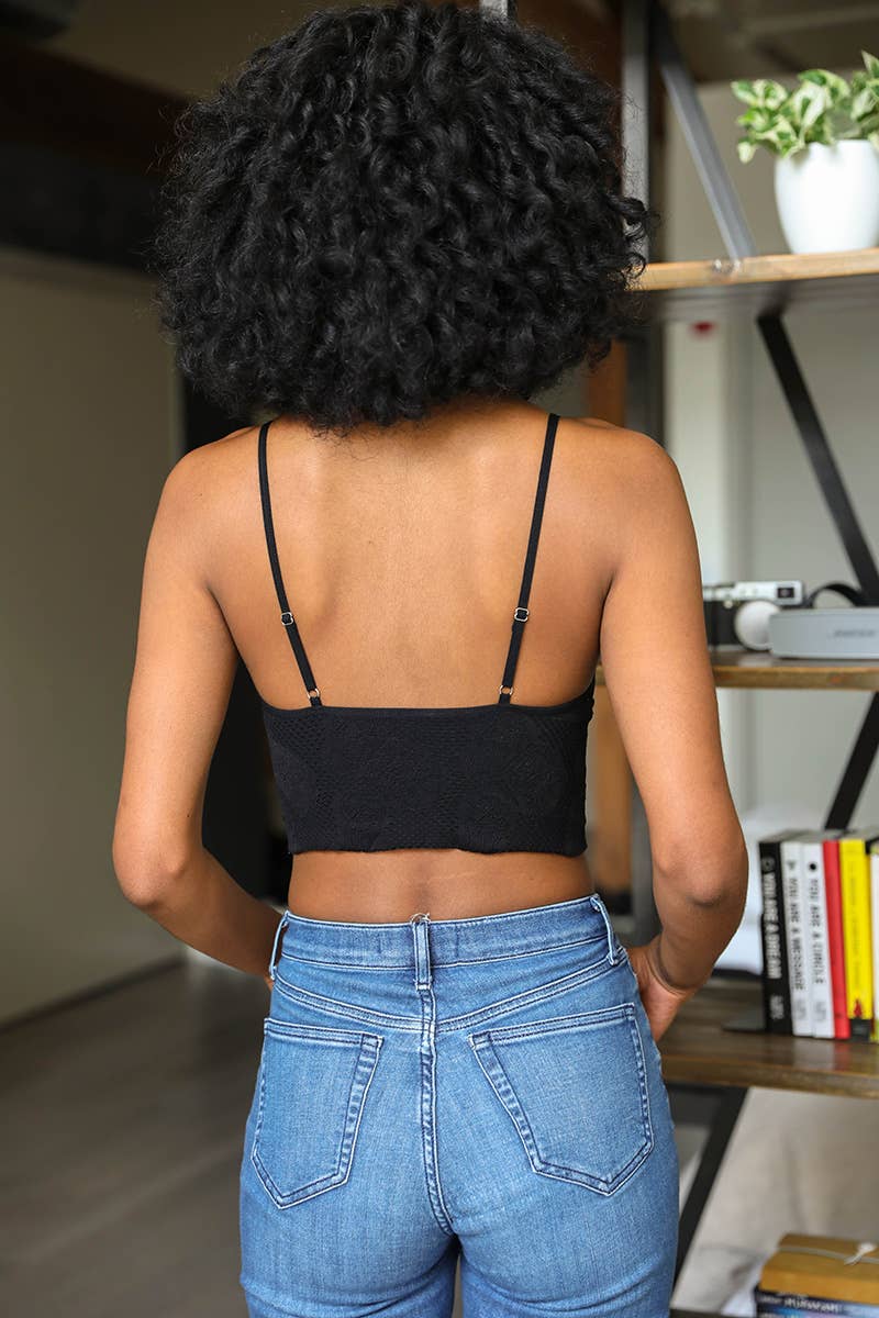 Seamless Padded V Neck Brami ❤️