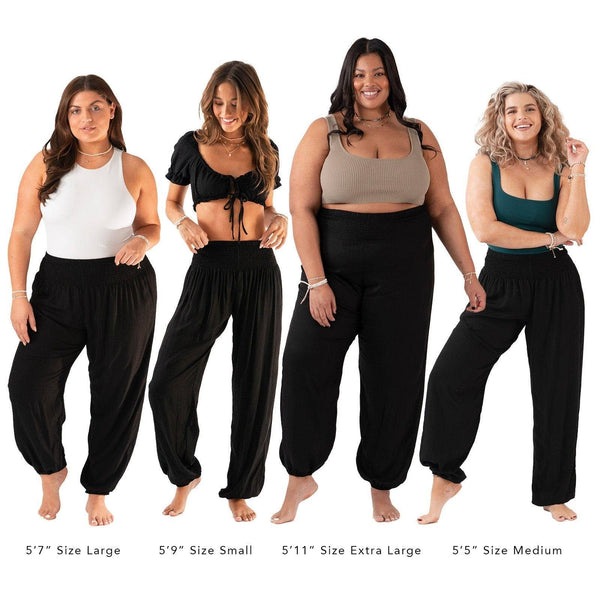 *BEST SELLER* Black Harem Pants with Pockets