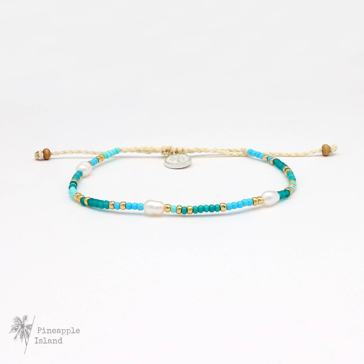 Ombak Pearl Beaded Surf Bracelet by Pineapple Island, Giada Collection