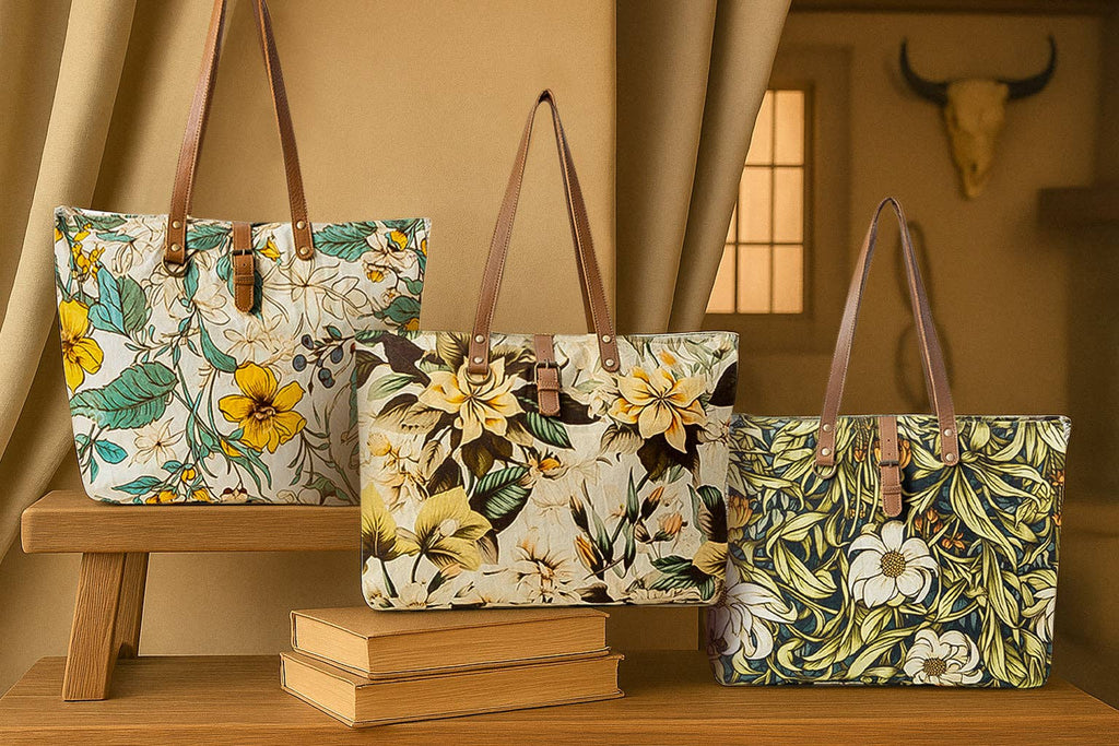 Lovely Florals Weekender Bag In Off White