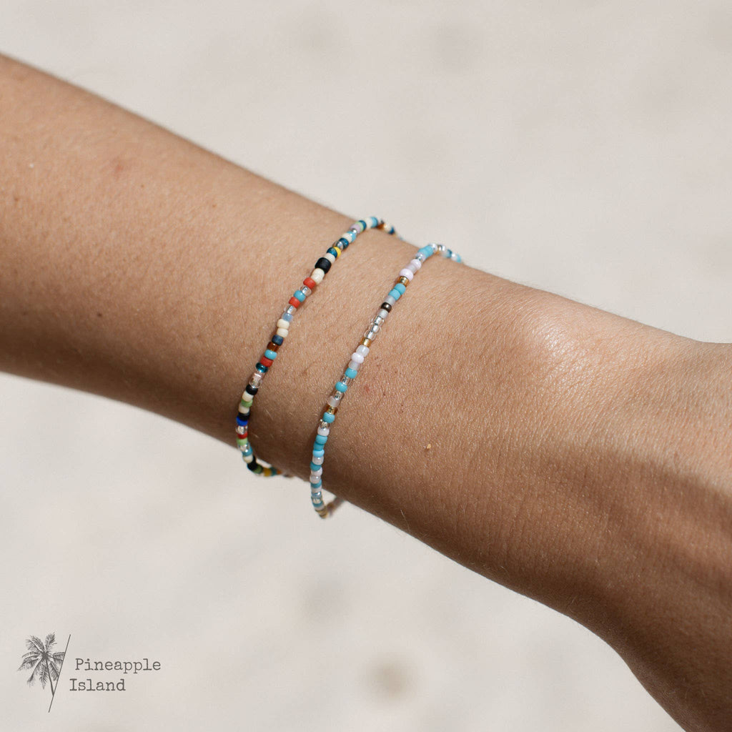 Alila Dainty Beaded Bracelet by Pineapple Island