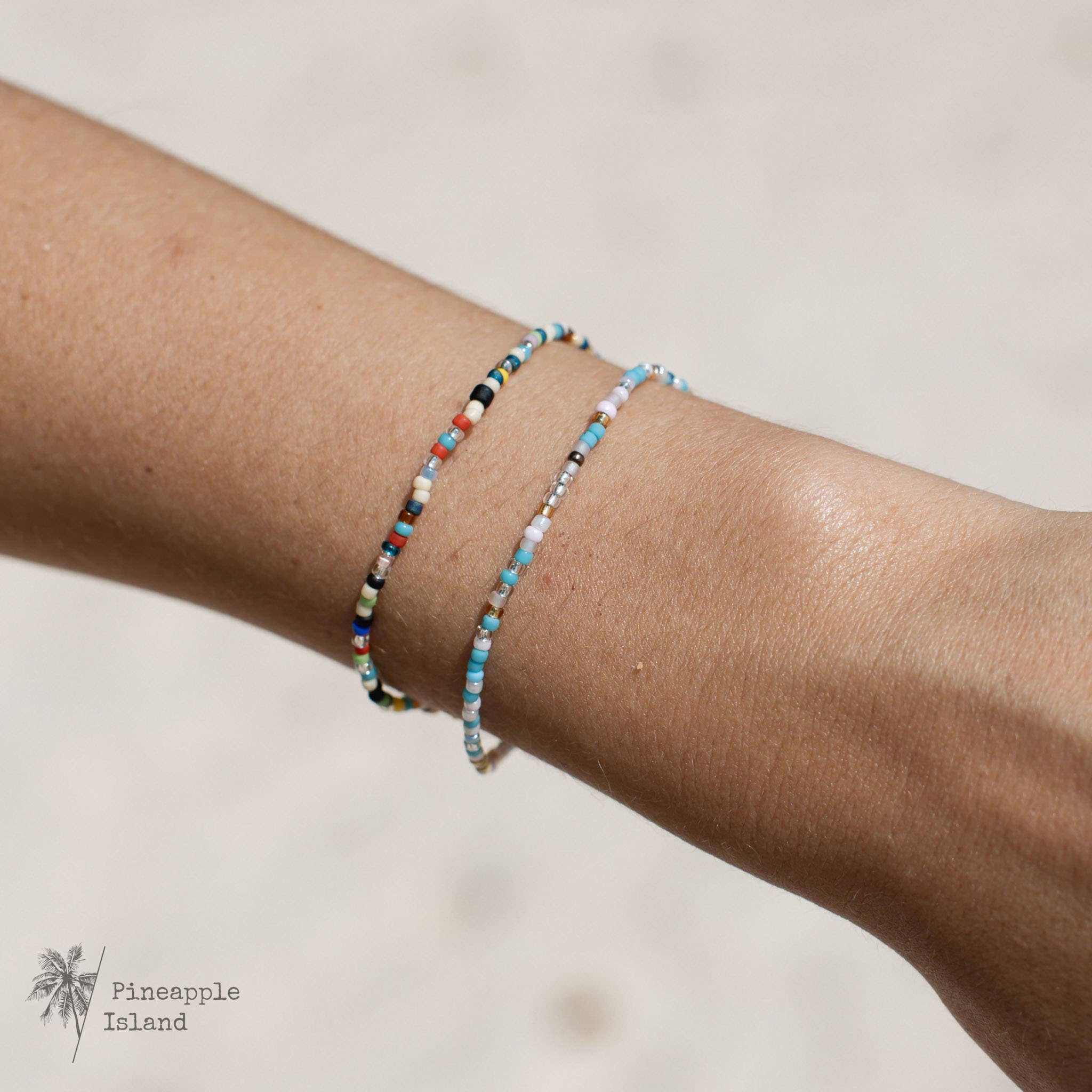 Alila Dainty Beaded Bracelet by Pineapple Island
