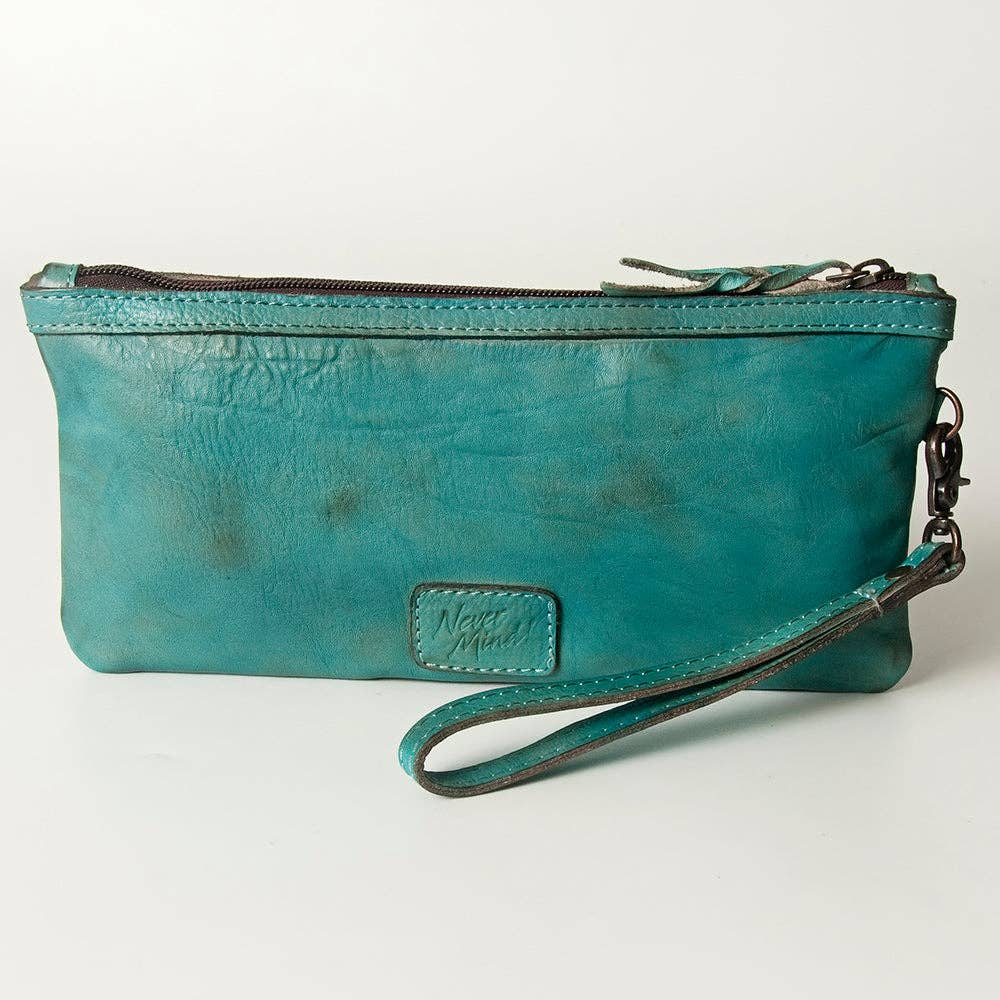 NMBG101 Wristlet Genuine Leather women bag western Bag
