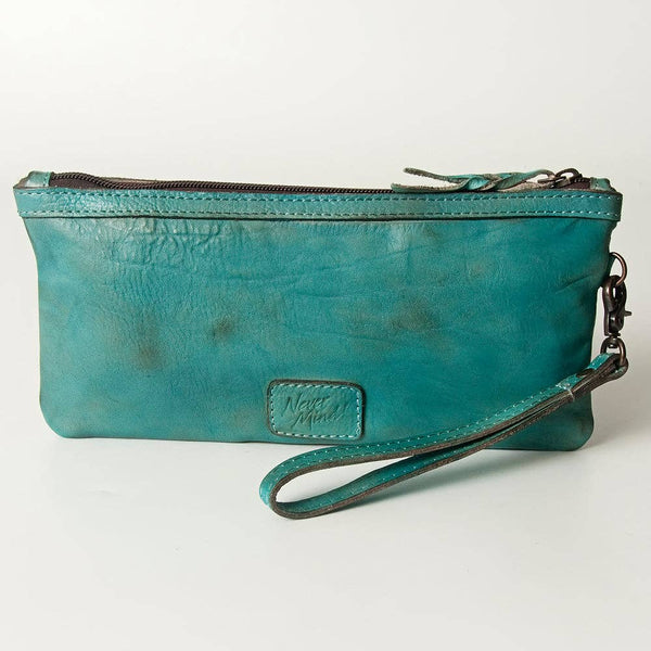 NMBG101 Wristlet Genuine Leather women bag western Bag
