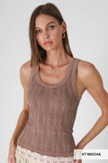 NS8465 - Vintage Reversible Lace Top