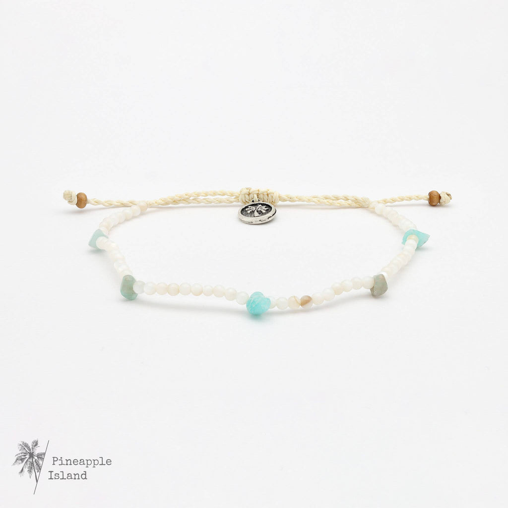 Ka'ala Beaded Surfer Anklet by Pineapple Island