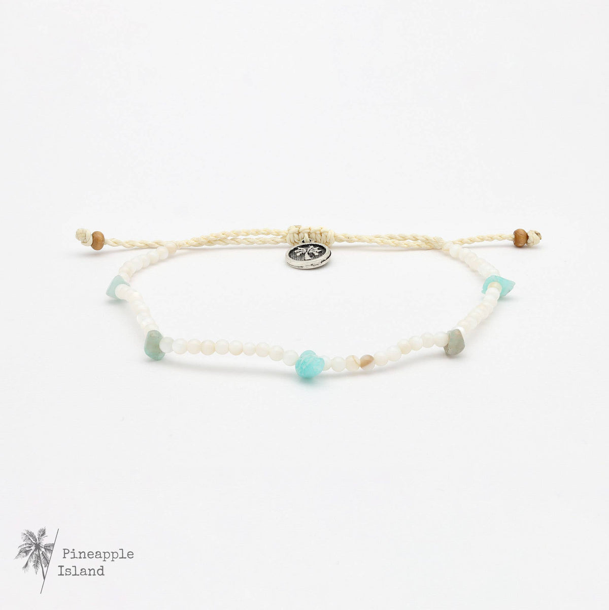 Ka'ala Beaded Surfer Anklet by Pineapple Island