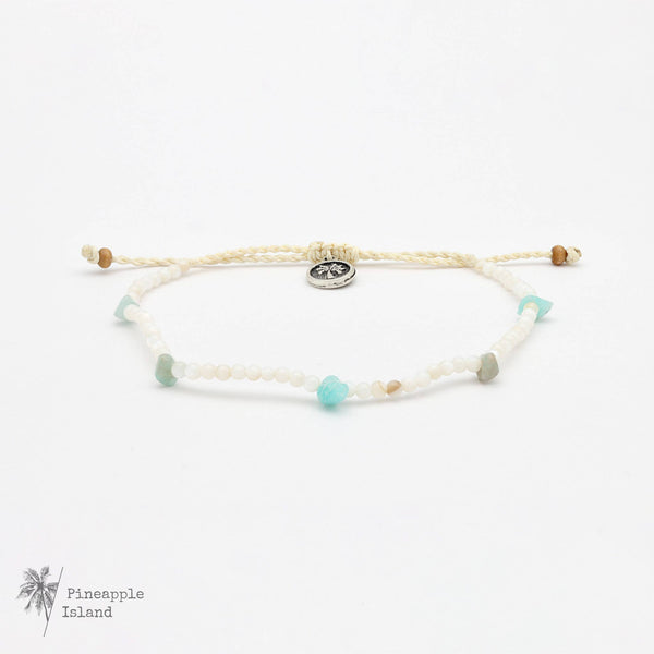 Ka'ala Beaded Surfer Anklet by Pineapple Island