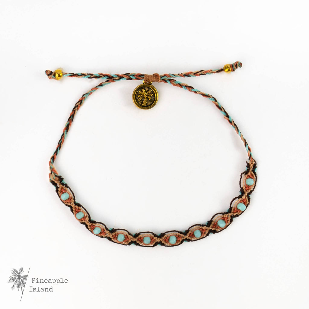 Vermelha Surf Bracelet, Braided Bracelet by Pineapple Island