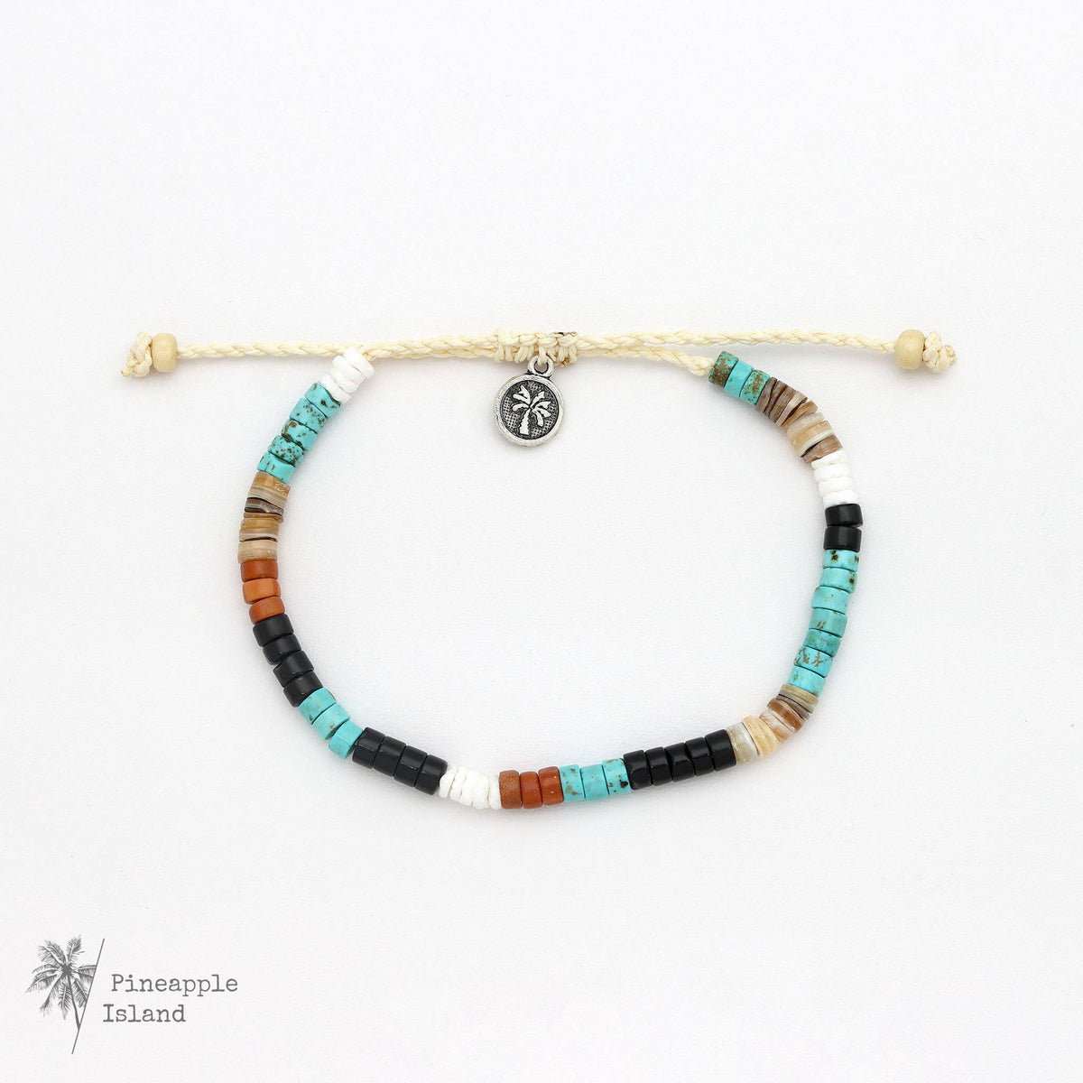 Hamoa Beach Beaded Anklet, Surf Jewelry by Pineapple Island