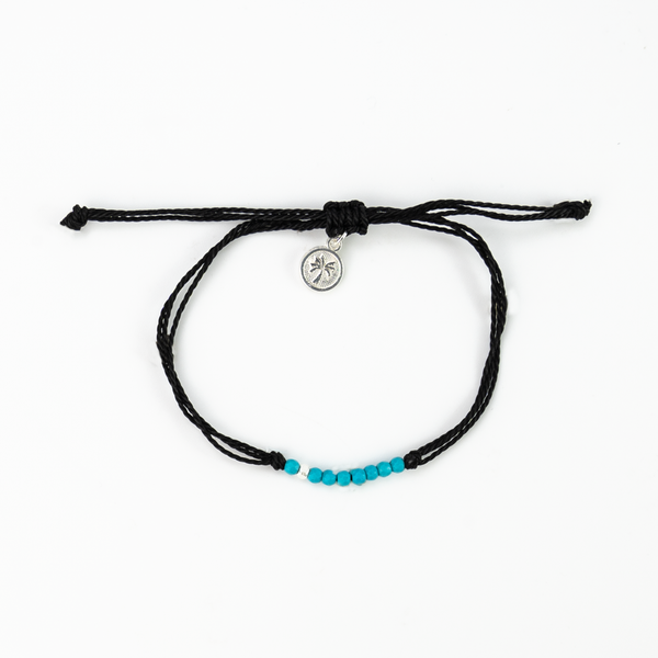 Sundays Beaded Bracelet, Surf Jewelry,
