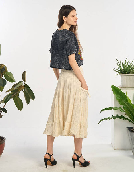 MIDI SKIRT (TH-1947)