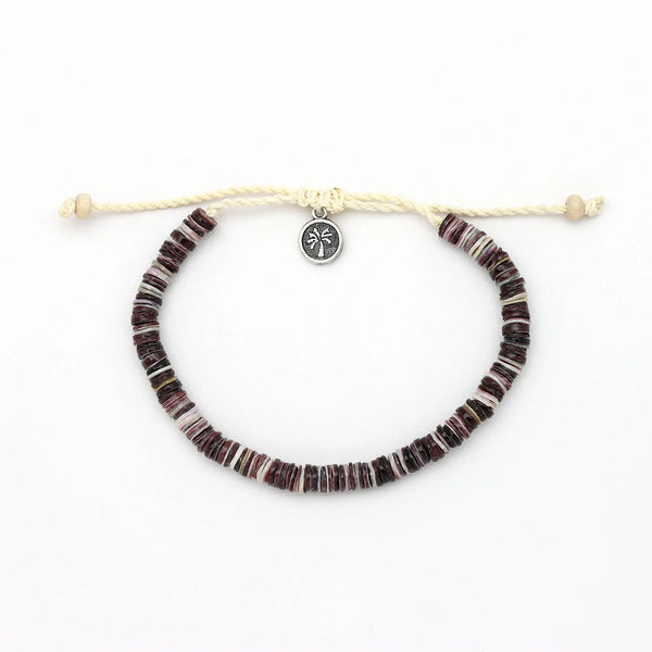 Pakui Natural Bead Bracelet, Beaded Bracelet, Surf Jewelry