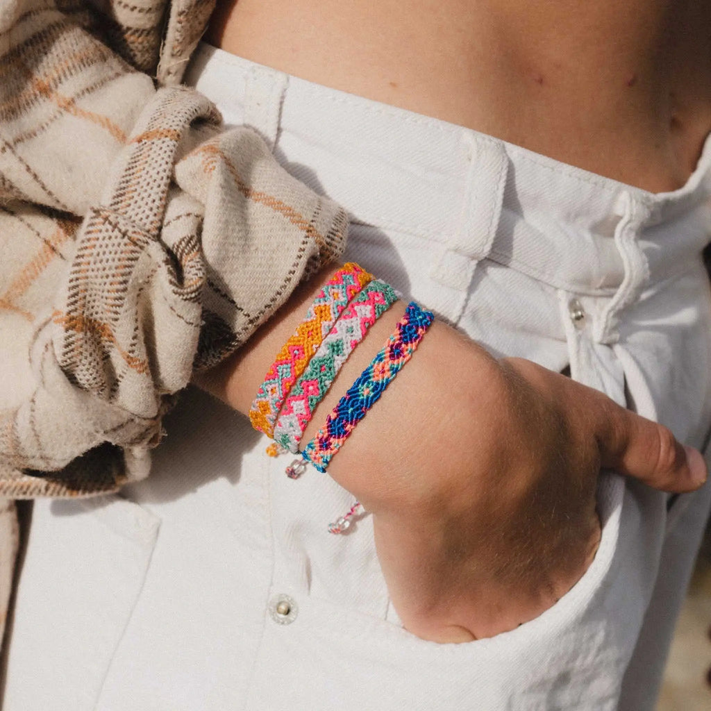 Leme Surf Bracelet, Braided Bracelet, by Pineapple Island