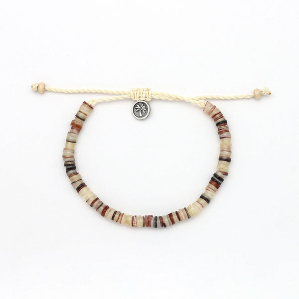 Pakui Natural Bead Bracelet, Beaded Bracelet, Surf Jewelry