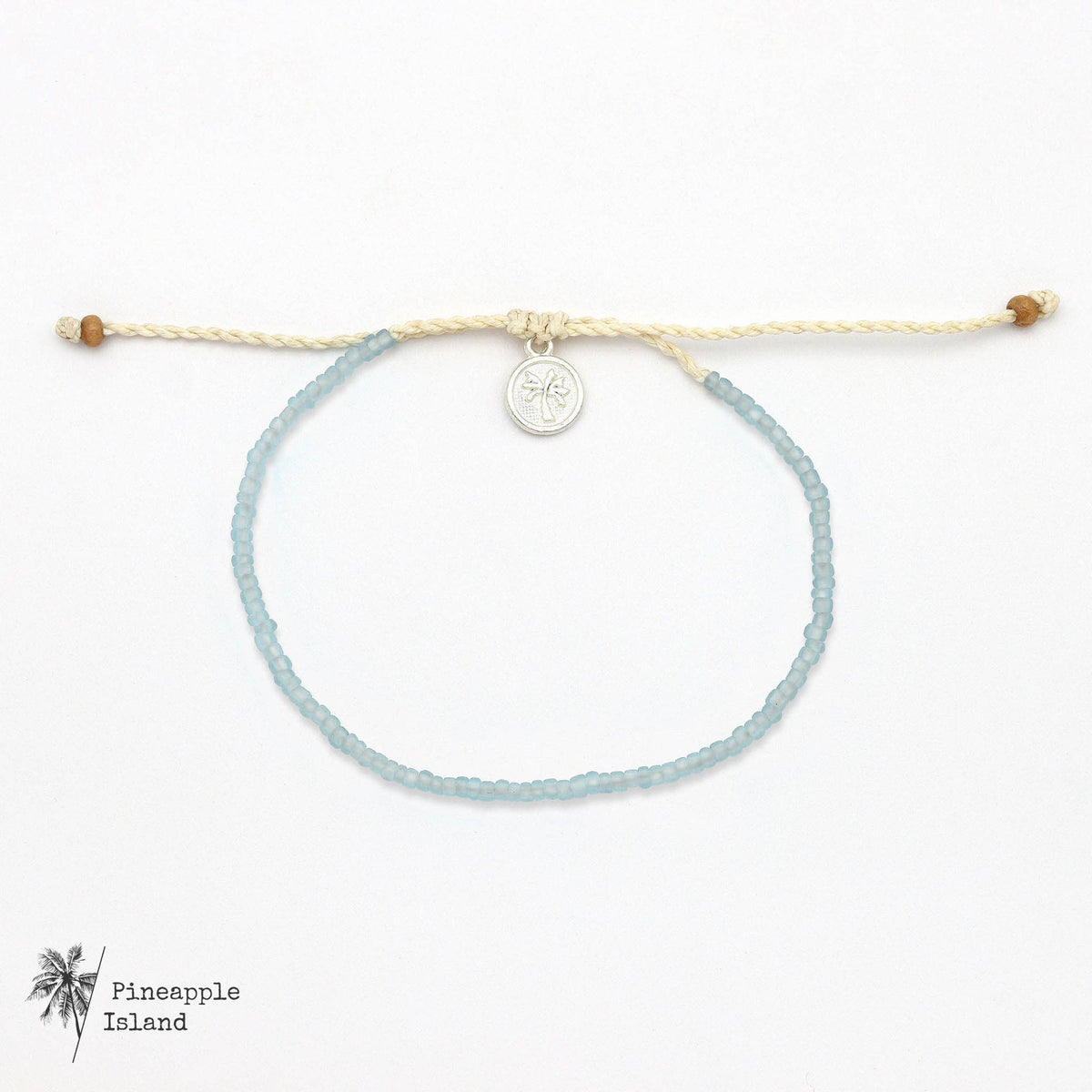Ka'anapali Frosted Glass Beaded Bracelet by Pineapple Island