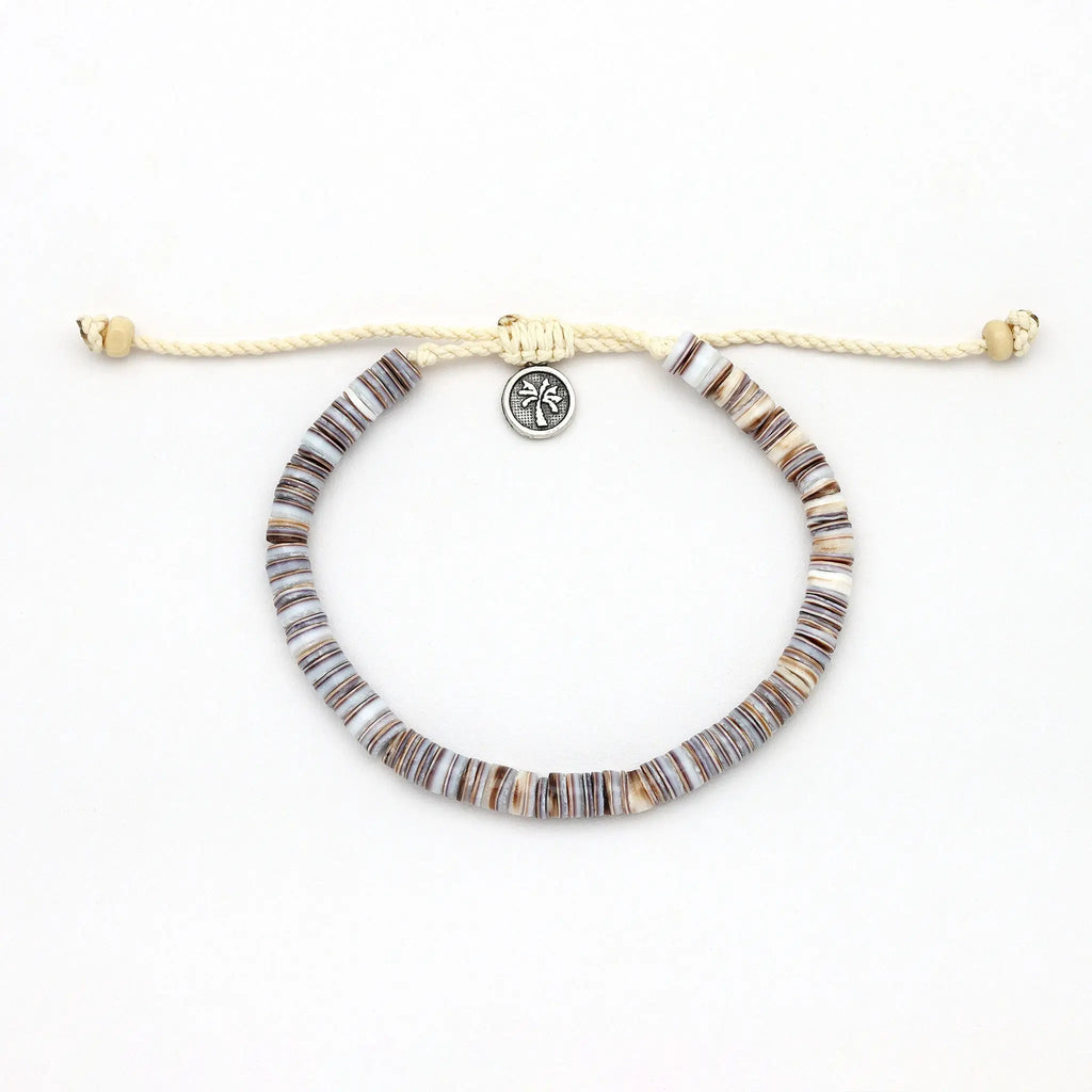Pakui Natural Bead Bracelet, Beaded Bracelet, Surf Jewelry