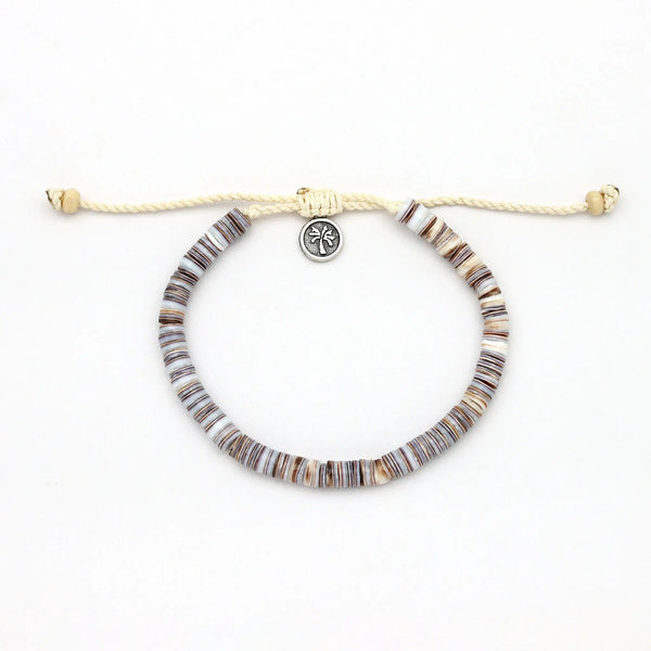 Pakui Natural Bead Bracelet, Beaded Bracelet, Surf Jewelry