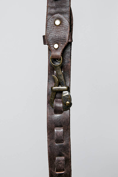 Rugged Handcrafted Vintage Genuine Leather Belt
