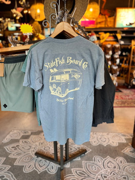SHOP TEE BUS OUTLINE S/S