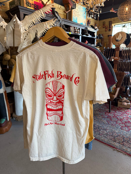 SHOP TEE , S/S TIKI HEAD