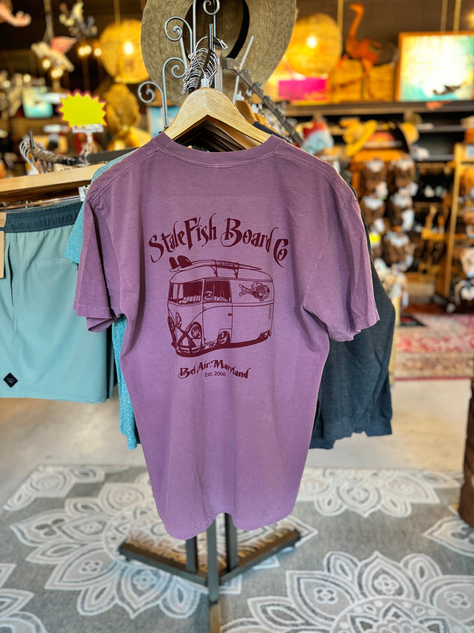 SHOP TEE BUS OUTLINE S/S