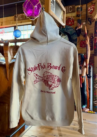 SFBC HOODIE, FISH