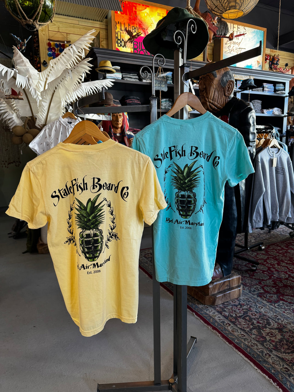 SHOP TEE S/S, Pineapple