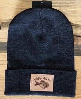SFBC 137 | HEATHERED BEANIE W/ CUFF_FISH PATCH