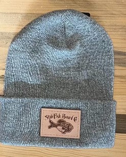 SFBC 137 | HEATHERED BEANIE W/ CUFF_FISH PATCH