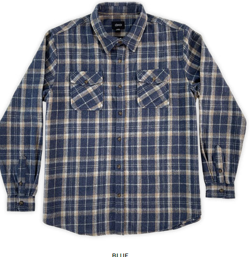 SFBC MENS PACIFIC LS FLANNEL