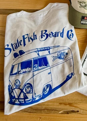 SHOP TEE BUS OUTLINE L/S