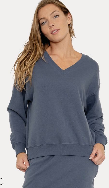 SFBC ALLEY V NECK FLEECE