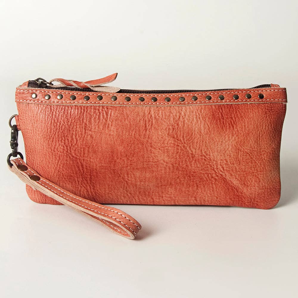NMBG101 Wristlet Genuine Leather women bag western Bag