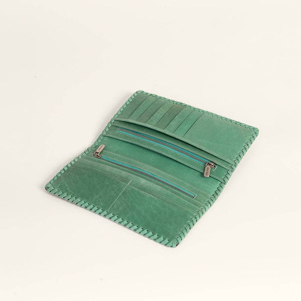 Loyal West Desert Lotus Wallet - Turquoise