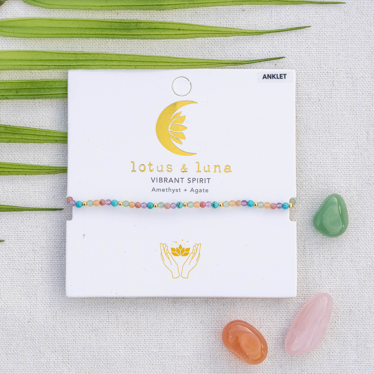 Vibrant Spirit 2mm Healing Anklet