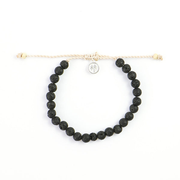 Cannon Beach Natural Stone Bracelet by Pineapple Island